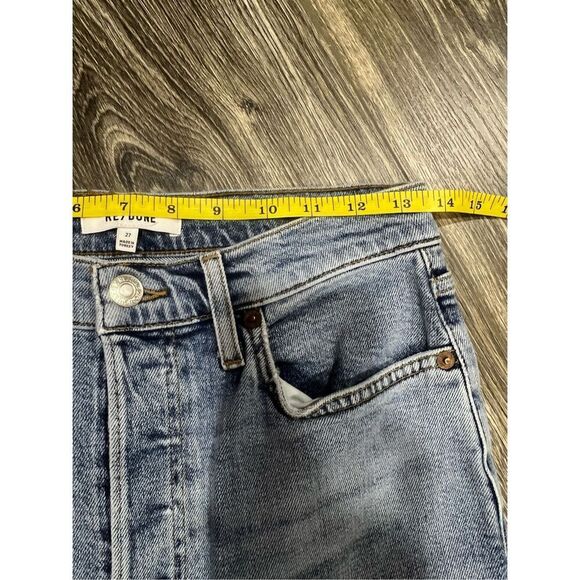 Re/Done Comfort Stretch High Rise Ankle Crop - Picture 9 of 11